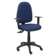 Silla Tribaldos azul marino con brazos regulables